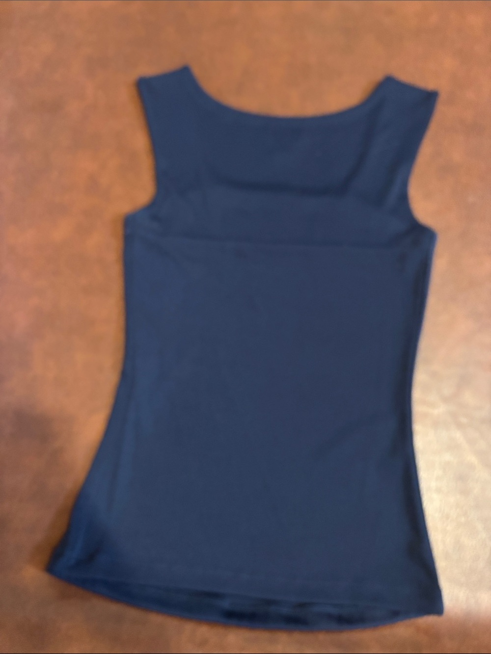 Cache Navy Square Neck Ribbed Tank - Picture 4 of 4